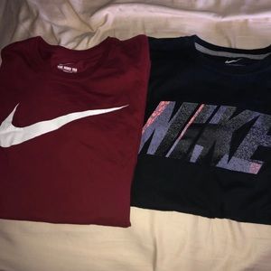 Two Nike T Shirts